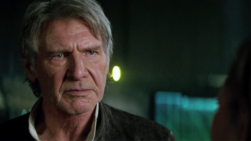 Han, in older, more lively times in The Force Awakens.